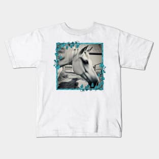 Grey Arabian Kids T-Shirt